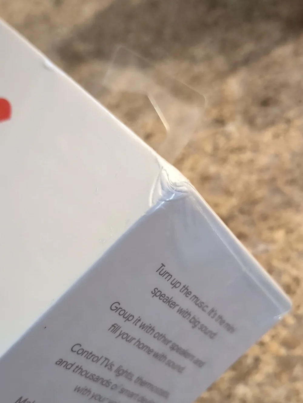 NIB Google Nest Mini 2nd Generation (Chalk) - Sealed Box